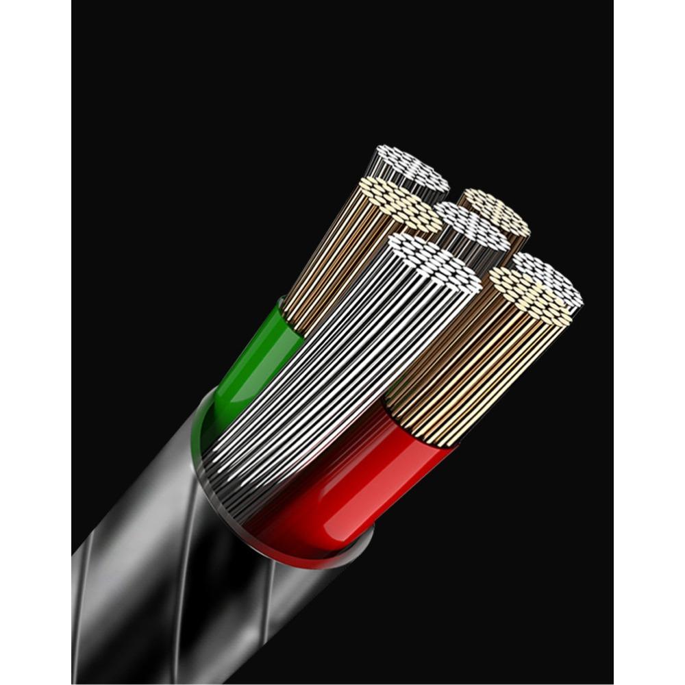 USB Headphone Interface Upgrade, 2.5M Durable Cable, Wired Control Headphones with Microphone