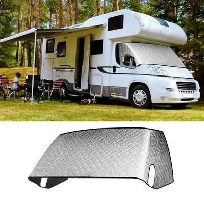 Ford Vehicle-Specific Sunshade: Aluminum Foil Heat Insulation, Rain & Snow Shield for Cars, RVs, and Camping.