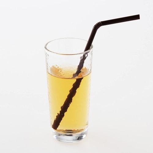 Strix Designs Bag-Packed Cafe Straws, Brown, 6mm Diameter x 21cm Length, 150 Straws (3 Packs of 50 Straws), Individually Wrapped, Flexible, Stylish, D