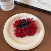 Fabric Rose Hair Claw Women Elegant Ponytail Clip Sweet Flowers Hair Clips Crab Claw Headdress Hair Accessories