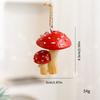 Christmas Mushroom Ornaments Resin Decorative Holiday Gift Set For Festive Decor