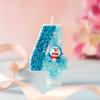 Creative New Product Cute Digital Birthday Party Cake Candle 0-9 Cartoon Plug-in Decorative Crafts