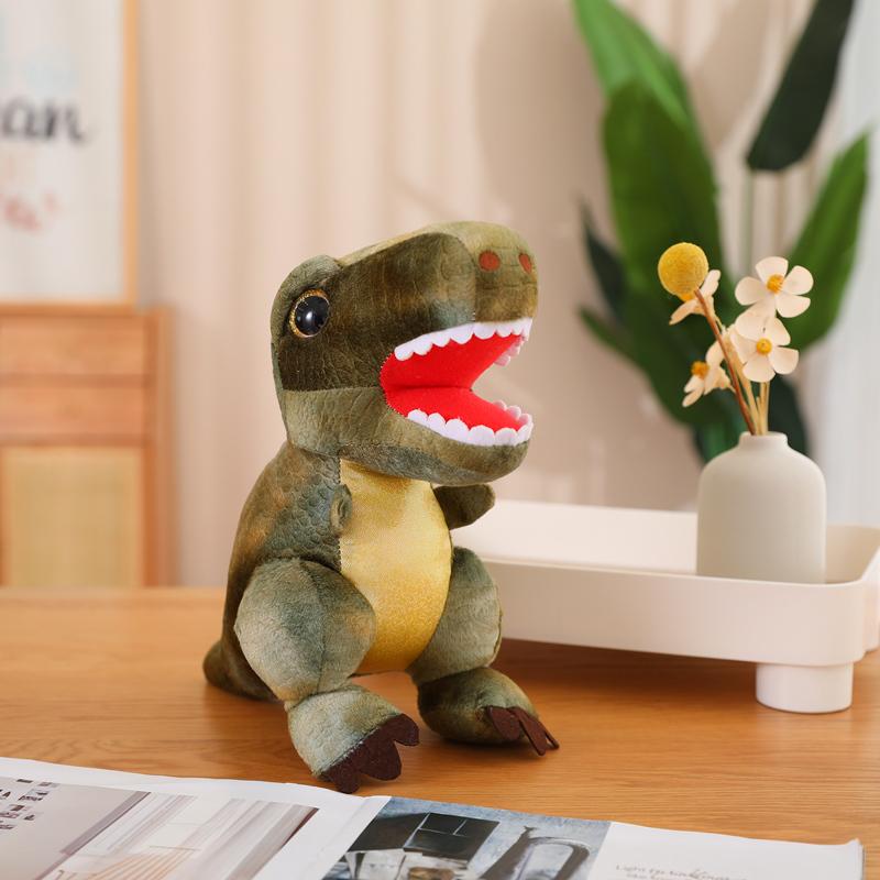 

Tyrannosaurus Rex Stuffed Plush Toys Simulated Dinosaur Plush Filled Animal Dolls Dino Birthday Party Gifts For Home Decors 25cm