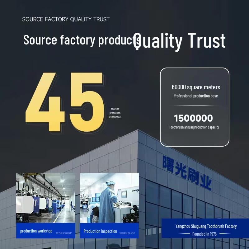 Adult Medium-Hard Bristle Toothbrushes (10-Pack)