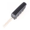 3 Buttons Flip Floding Car Replacement Remote Key Shell Fob Case for Kia Picanto