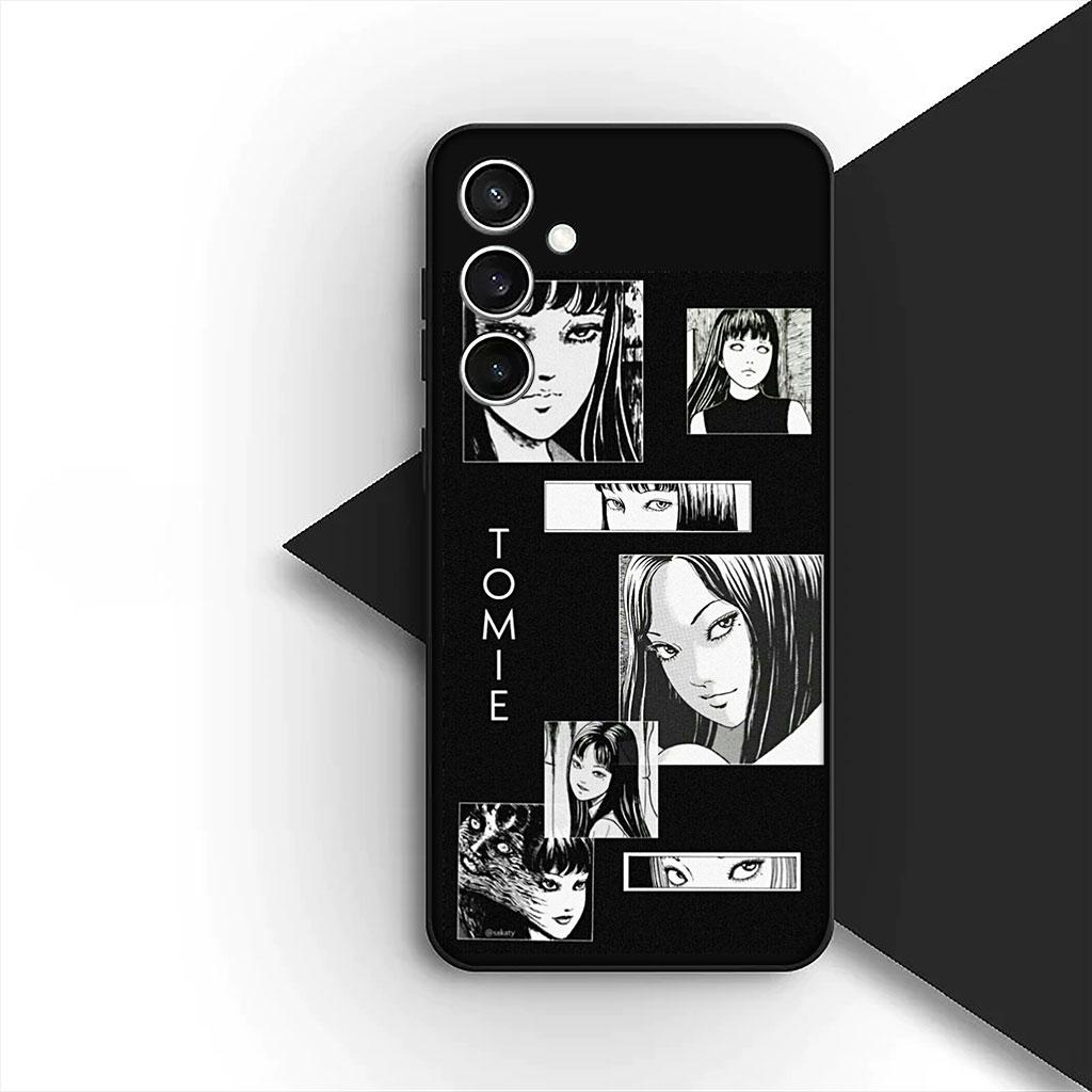 Serietidningar Junji Tomie Ito Kollektion Silikon Mobilskal till Apple iPhone 17 Air 12 13 Pro Max Mini ProMax 7 + 8 Plus Mjukt Skal