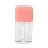 1Pc 5Ml Empty Lip Gloss Tube Clear Mini Refillable Lip Balm Bottles With Rubber Inserts