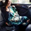1pc Rabbit Printing Lightweight Flannel Blanket, Comfortable and Warm Blanket, for Camping Sofa Bed and Couch Office, in All Seasons