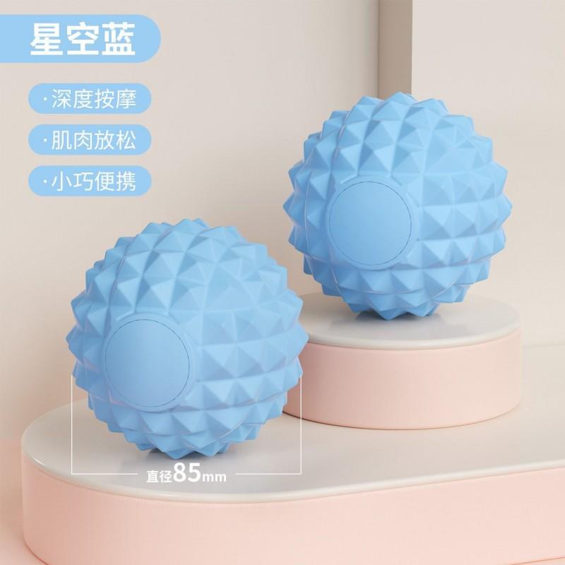 Large 85mm Silicone Massage Ball Foot Back Shoulder Muscle Relief Yoga Therapy Trigger Point Roller