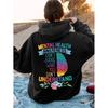 Plus Size Mental Health Awareness Pullover Hoodie