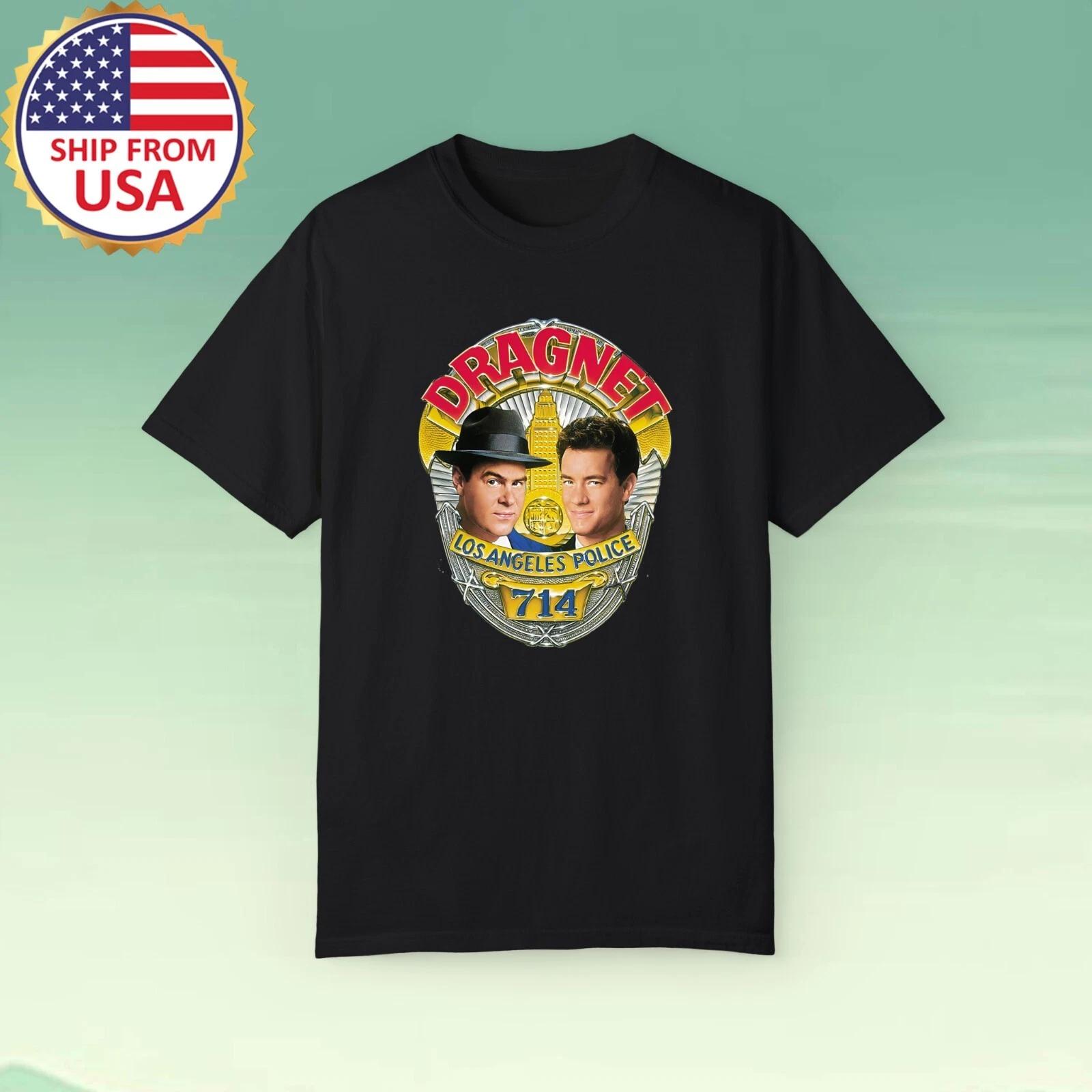 Dragnet Retro Classic TV Series Men s Black Size S-5XL XL