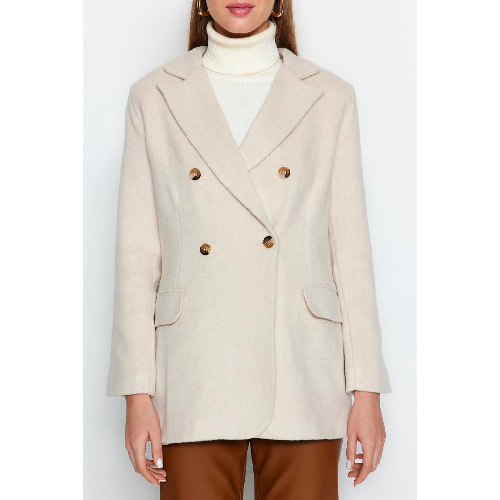 Jachetă de ștampilă țesută cu piatră Tctaw24ck00020