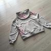 Harajuku Retro Cherry Blossom Print Hooded Sweatshirt Unisex Casual Streetwear Loose Fit