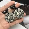 Chinese Bagua Hars Hanger Ketting, Hip-Hop Retro Stijl