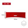 Carbon Fiber Central Storage Box Panel Trim Cover Car Interiors Accessories Decoration Sticker For Benz M-class W164 2005-2011