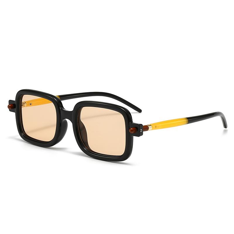 New Fashion Sunglasses For Women Outdoor Driving Eyeglass For Men Retro Square Trendy Decorative Sunglasses Uv400