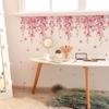 30*90cm Pink Flower Wall Stickers for Living Room Bedroom Background Wall Decor Room Daughter Room Wall Decal Kitchen Wallpaper