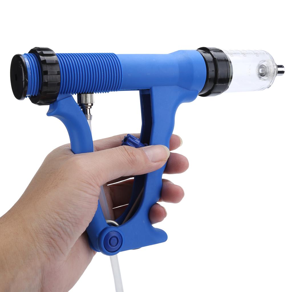 Vieh, Schafe und Schweine Veterinär Topfen Pistole Fütterung Container Automatische Drenching Tool30ml (zum