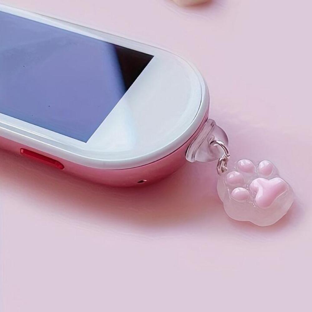 

Гумова смоляна заглушка для телефону з котячим кігтем для iPhone/Android/мобільного телефону типу C iPhone