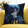 Ciel Phantomhive Anime Various Sizes Square Pillow Case For Car Home Bedchamber Decor