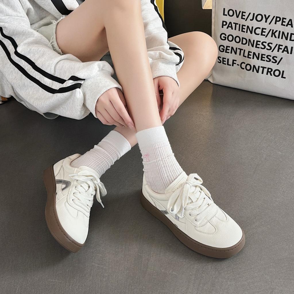 Little white shoes women's 2025 new summer popular women's shoes German training shoes casual board shoes versatile sports Forrest Gump shoes