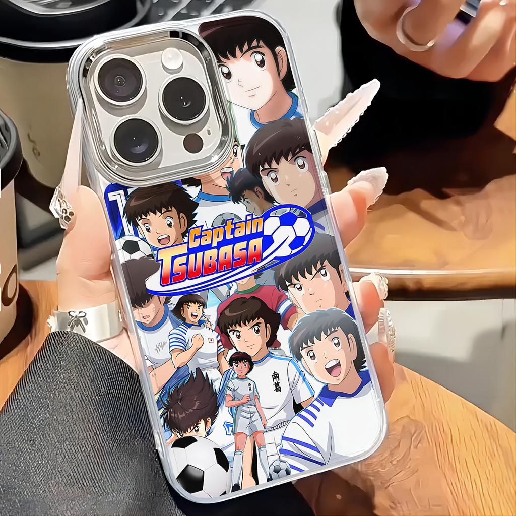 C-Captain Tsubasas Phone Case For iPhone 17 16e 16 15 14 13 12 11 mini Pro Max X XR XSMAX 8 7 Air Plus Transparent Soft Cover