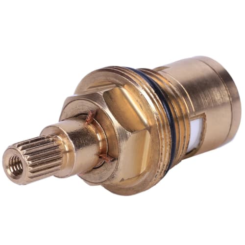 Pmandgk 2 Replacement Brass Ceramic Disc Tap Valve Insert Gland Cartridge 1/4 Turn