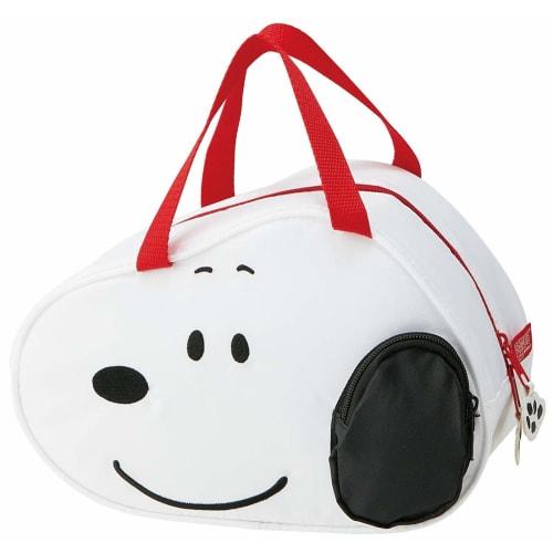 Skater Kids' Die-Cut Lunch Bag with Cooler Pocket, Snoopy and Peanuts Design (KBDL2)