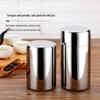 Portable 304 Stainless Steel Tea Storage Can - Sealed Small Size for Household Use