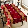 Happy Diwali Festival of Lights Rectangle Tablecloth for Table Decor Reusable Kitchen Dining Table Runner Diwali Decorations