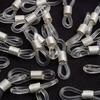 50 Eye Glasses Spectacle Chain Strap Holder Rubber Loop Ends 20mm