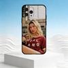 H-Hailey Bieber Phone Case For iPhone 17,16,15,14,13,12,11 Plus,Pro Max,SE4Soft Silicone Black Cover