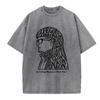 Oliver Tree Vintage Washed T-shirt Memorial Life Goes On 1993-2026 T Shirt Men's Women Fashion Hip Hop Oversized Casual T-shirts