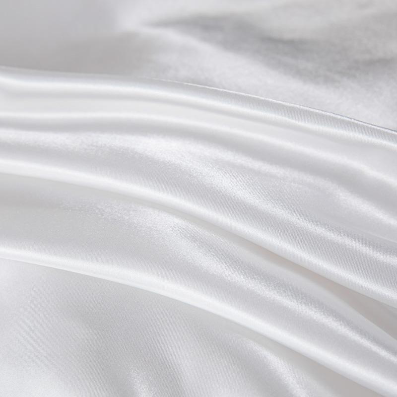 Kuup Satin Surface Duvet Cover Colored Bedding Set QUEEN KING Size Quilt Cover High Quality Skin Friendly Fabric Bedding Cover