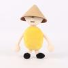 New Multiplayer Platform Golf Plush Toy Figure Cartoon Character Pp Cotton Short Plush Customized Yellow 25cm 0.09kg