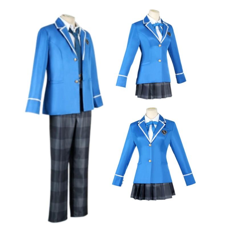 Ensemble Stars Hidaka Hokuto Anzu Cosplay Outfit Uniform Carnival Party Props