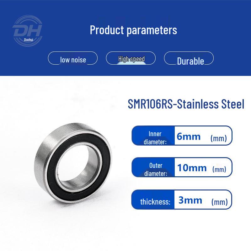 Rust-Proof Stainless Steel Miniature Pulley with Deep Groove Ball Bearing - Anti-Corrosion Gyroscope Ornament Accessory