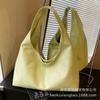 Tote Bag Women's Large Capacity 2025 New Summer Versatile Shoulder Bag Casual Simple College Student Class Commuter Bag