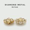 Luxury Colorful Rhinestone Flower Buttons for Suits and Coats