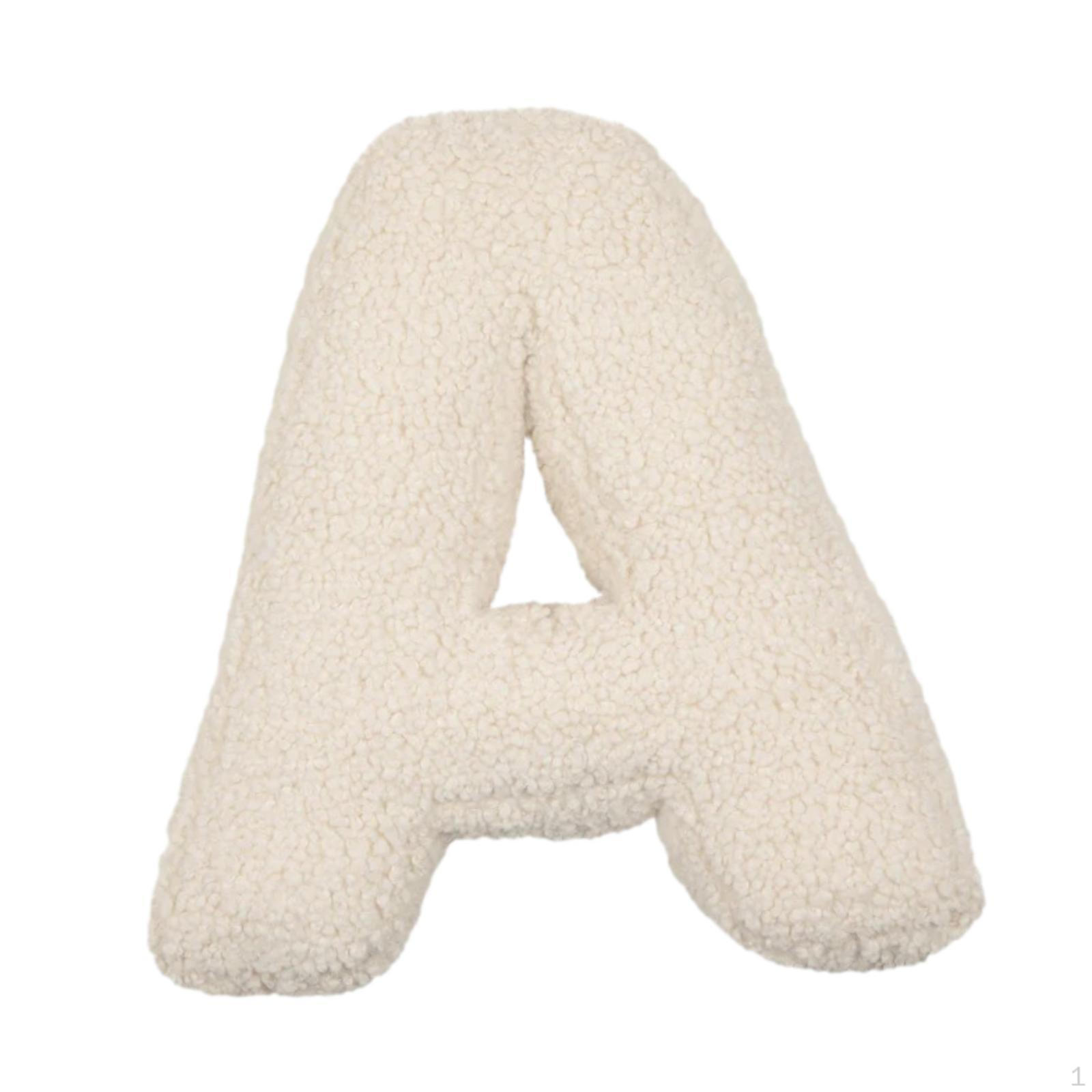 

Плюшевая подушка с буквами, декоративная подушка, подарок на новоселье, обнимающая подушка