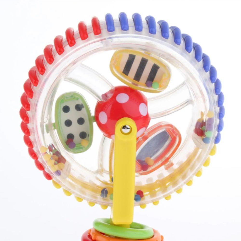 Suction Cup 360 Rotating Windmill Small Size Multi-Sensory Ball Gift Montessori Rattle  Infant
