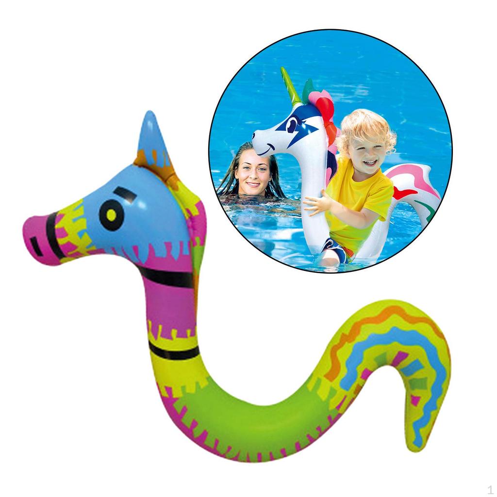 Cartoon Inflatable Floating Noodle Folding Float Swimming Pool Toy for Beach Kids Toddles