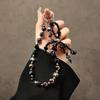 Fashionable Beaded Bow Luxury Crystal Phone Lanyard High-End Bejeweled Short Wrist Pendant Hand Hanging Chain Decoration