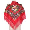 Foulard quadrato da donna 90x90 stile etnico - Fazzoletto da testa e scialle con stampa Xinjiang più venduto