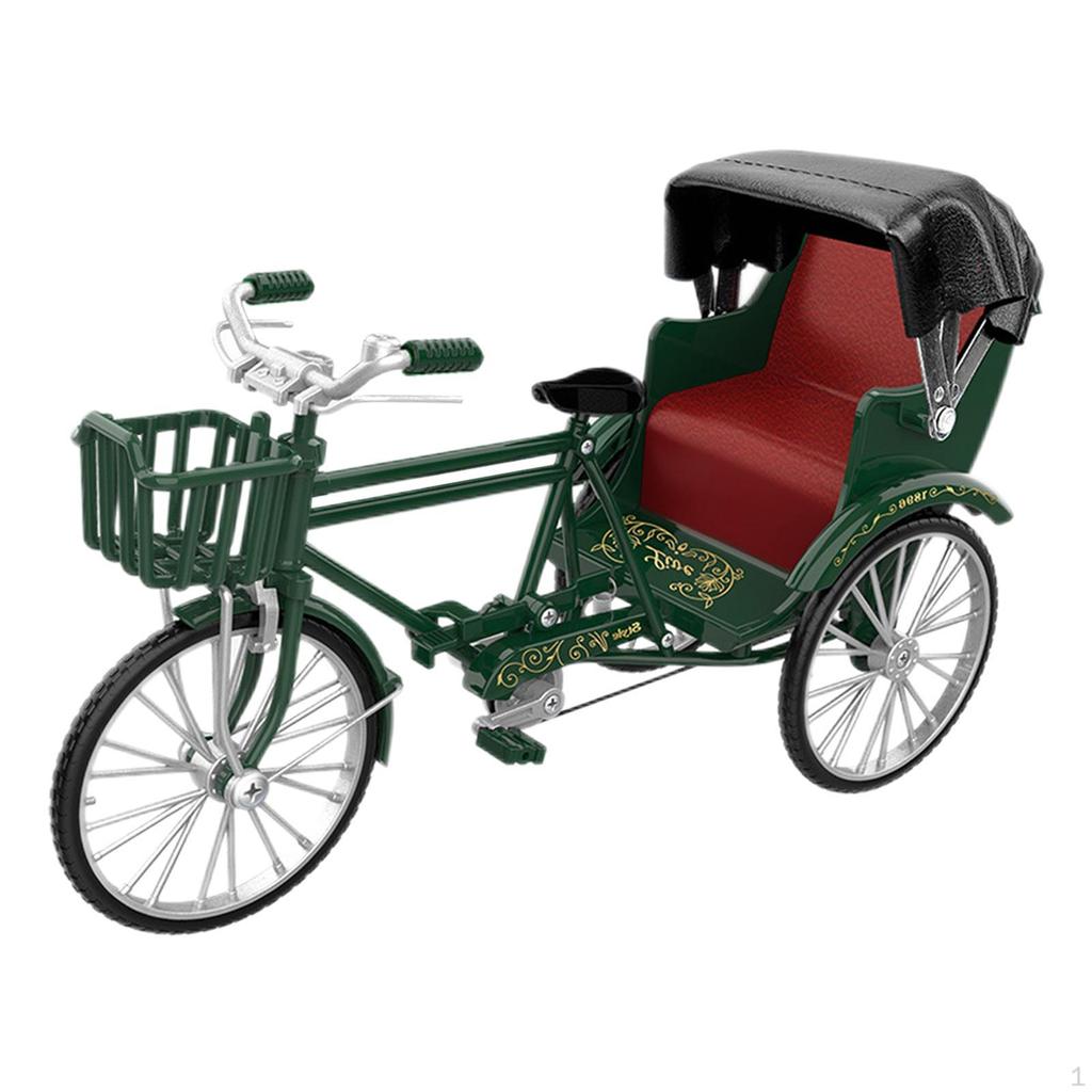 1/12 Model of Retro Style, Wheels, Toy Landscape Collection, Collectibles, Gift Decoration,