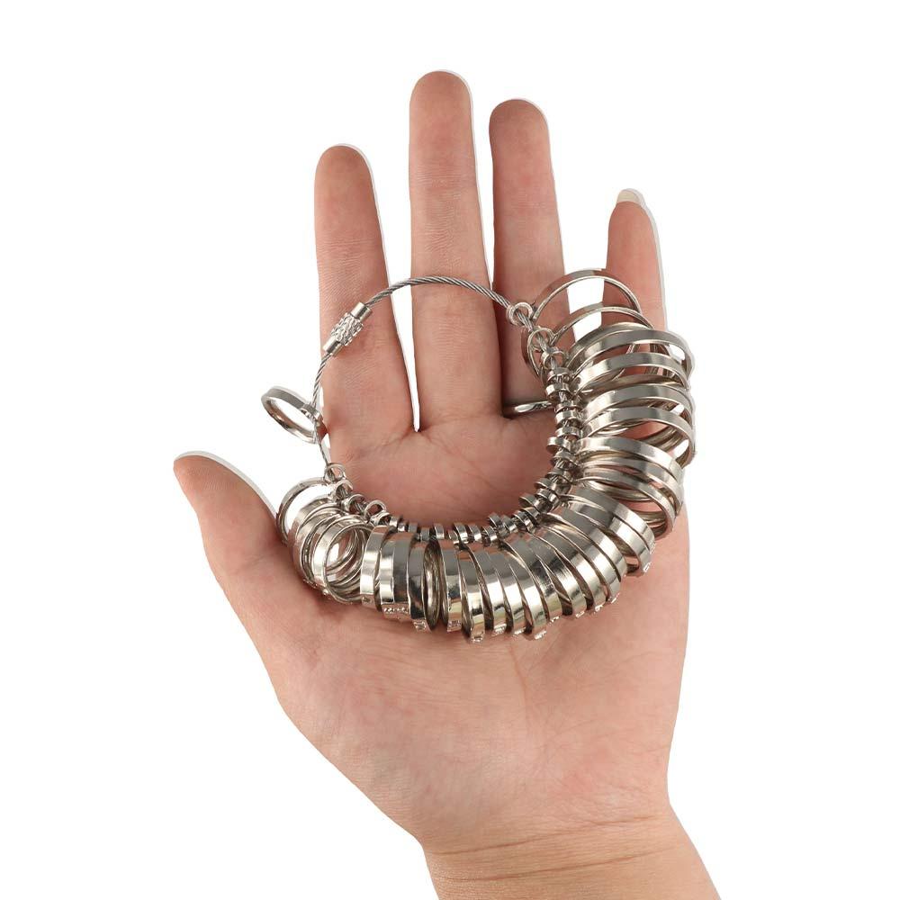 Langlebiges Ringmaß Messwerkzeug Set Schmuckgrößenmesser Set Schmuckgrößenmessung