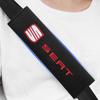 New Car Safety Belt Shoulder Cover Seat Belt Pads Accessories for SEAT Toledo Cordoba MK3 Leon FR 5 6 MII Altea 5F Ibiza Alhambra