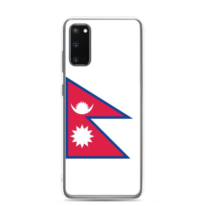 Coque Téléphone Drapeau du Népal Samsung Galaxy S22