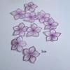 10Pcs Black White Lace Embroidered Flowers Patches Applique Patch Decoration
