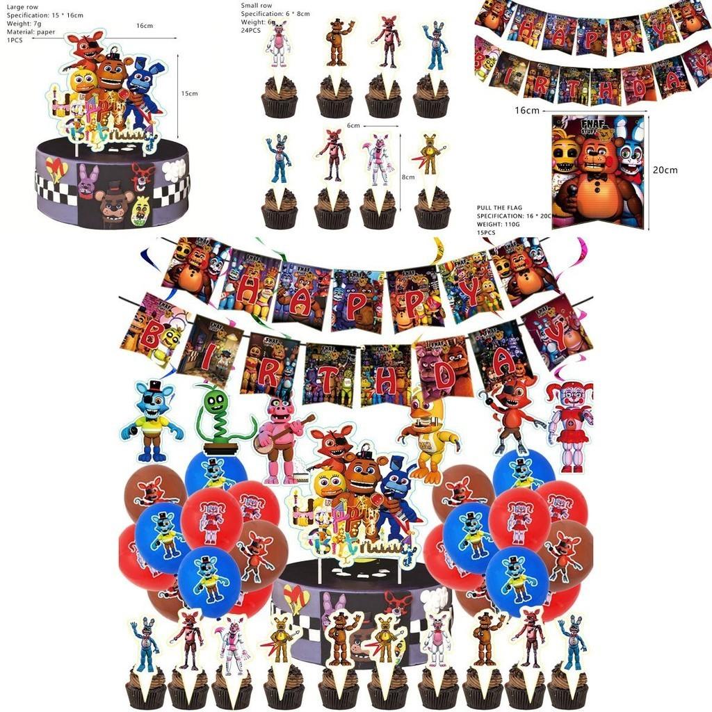 Festive Five Nights At Freddy's Party Supplies For Unforgettable Birthday Celebrations
